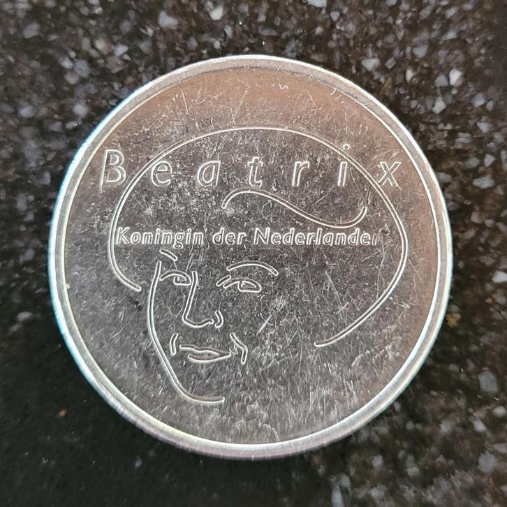 Zilveren 5 euro herdenkingsmunt 2004 - EU uitbreiding, Postzegels en Munten, Munten | Nederland, Losse munt, Euro's, Koningin Beatrix