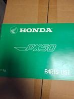 Honda PX50 Onderdelenlijst - Juni 1980, Ophalen of Verzenden, Gebruikt