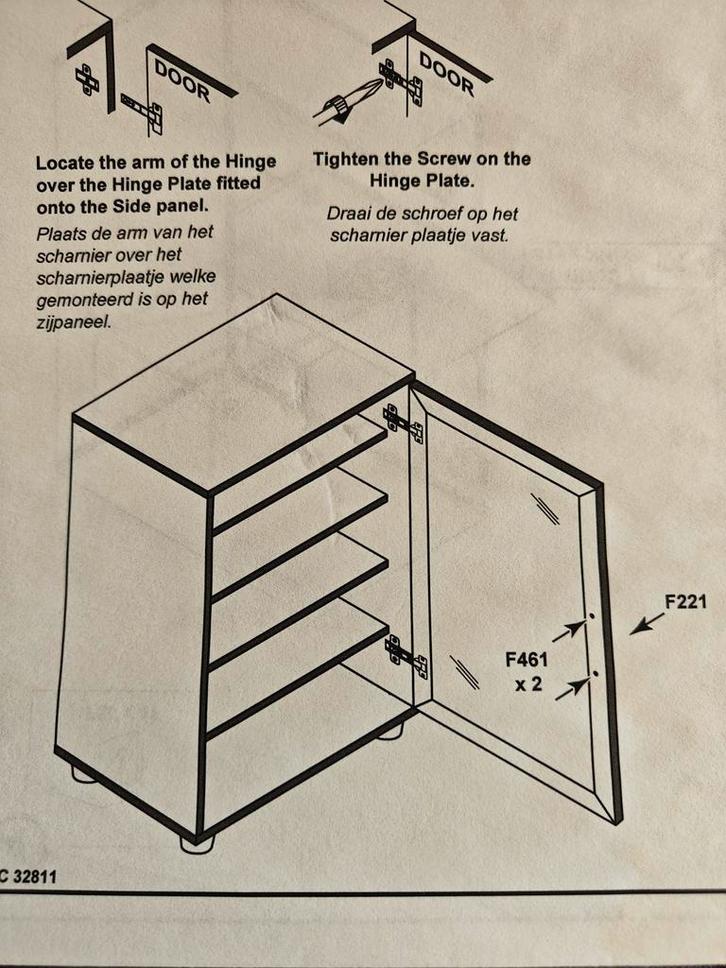 Nieuwe grenen schoenenkast in doos, Huis en Inrichting, Kasten | Schoenenkasten, Nieuw, Ophalen of Verzenden