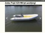 Zodiac Projet 420 met nieuwe tube Moet weg, Watersport en Boten, Rubberboten, Ophalen, Gebruikt, Zodiac, Benzine