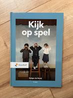 Kijk op Spel - Holger de Nooij, Ophalen of Verzenden, Zo goed als nieuw, Niet van toepassing