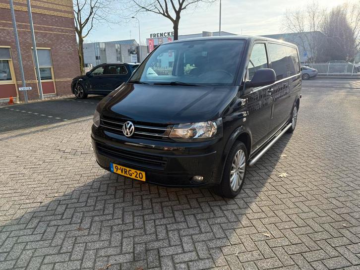 Transporter 4 motion automaat Dub Cabine L2 H1, Auto's, Bestelauto's, Bedrijf, ABS, Airbags, Airconditioning, Alarm, Volkswagen