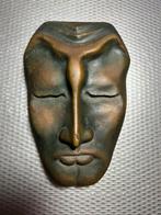 Art Deco wandsculptuur van een gezicht Wichman stijl, Ophalen of Verzenden