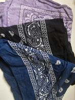3 Bandana's 100% Katoen - Zo Goed Als Nieuw, Ophalen of Verzenden, Zo goed als nieuw, One size fits all, Pet