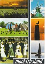 Q345 Gelopen ansichtkaart mooi Friesland, Ophalen of Verzenden, 1980 tot heden, Friesland