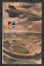 Sao Tome & Principe 1988  Zeppelin, Verzenden, Overige landen, Gestempeld