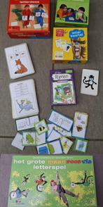 Leren lezen spelletjes - maan roos vis, Ophalen of Verzenden, Zo goed als nieuw, Taal en Lezen