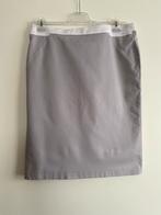 Devernois lichtgrijze rok, katoen, maat 42/44, Ophalen of Verzenden, Zo goed als nieuw, Maat 42/44 (L), Grijs