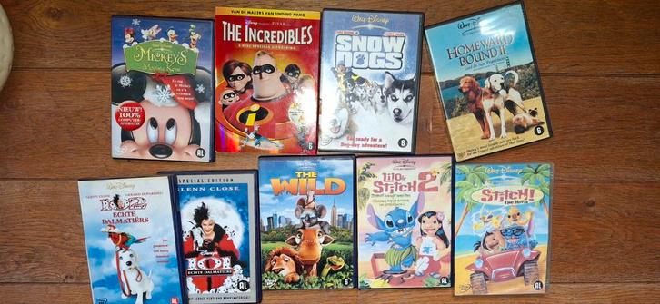 Disney DVD Collectie - Kinderfilms, Cd's en Dvd's, Dvd's | Kinderen en Jeugd, Gebruikt, Film, Avontuur, Alle leeftijden, Ophalen of Verzenden