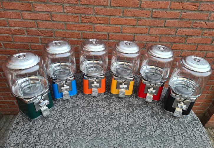 FIFTIES SIXTIES BEAVER KAUWGOMBALLEN / CAPSULE AUTOMATEN, Verzamelen, Automaten | Overige, Zo goed als nieuw, Ophalen