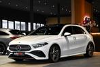 Mercedes-Benz A-klasse 200 AMG- Line. Pano, Keyless, Camera,, Auto's, Gebruikt, Zwart, Bedrijf, 1265 kg