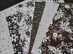 Doodlebug Design 6 vellen black and white 12"x12", Ophalen, Nieuw