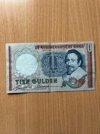Nederlandse Gulden Biljet - 10 Gulden 1953, Postzegels en Munten, Ophalen, 10 gulden, Los biljet