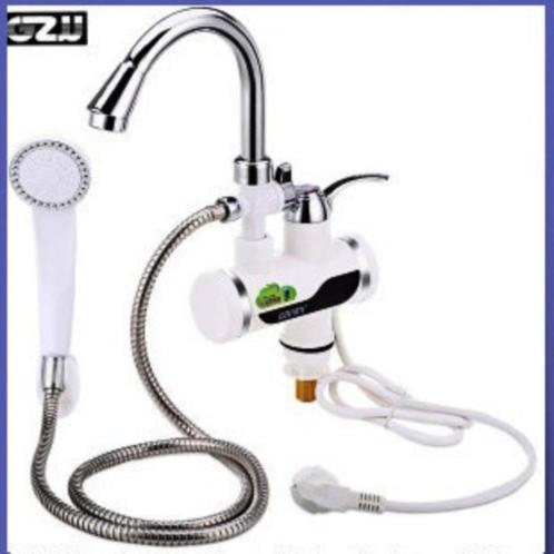 Keuken mengkraan met handdouche Electrisch super zuinig, Huis en Inrichting, Keuken | Complete keukens, Nieuw, Overige typen, Wit