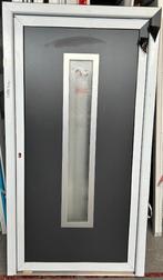 Aluminium voordeur 108 x 200 cm Links kleur Antraciet 7016