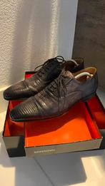 Magnanni lizzard maat 41 herenschoenen donkergrijs, Overige kleuren, Ophalen of Verzenden, Magnanni, Gedragen