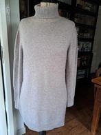 Wollen cashmere beige lange coltrui GC Fontana 44, Kleding | Dames, Verzenden, Gedragen, Maat 42/44 (L)