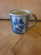 Oude mok met vogels, Ophalen of Verzenden