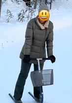 Warme MOSCOW jas dames olijfgroen maat 38/40, Ophalen, Zo goed als nieuw, Maat 38/40 (M), Groen