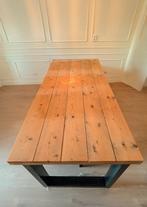 Eettafel New England Steigerhout 220x90cm, Huis en Inrichting, Tafels | Eettafels, Ophalen, Gebruikt, 200 cm of meer, 50 tot 100 cm