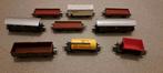 Marklin 9 wagons, Hobby en Vrije tijd, Modeltreinen | H0, Wisselstroom, Gebruikt, Wagon, Ophalen of Verzenden