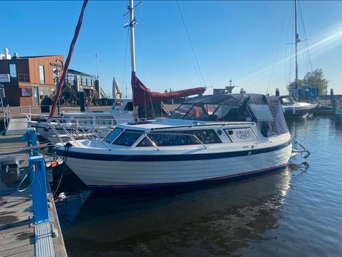 Zeer nette Polar 770 spitsgatter met Vetus boegschroef 2024, Watersport en Boten, Motorboten en Motorjachten, Gebruikt, Polyester
