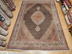 Vintage handgeknoopt perzisch tapijt tabriz 40raj 356x244, Info@SlatsAntiek.nl, Tweedehands, Perzisch, 200 cm of meer