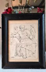 Tommaso Piroli (1752-1824) 18e-eeuwse originele tekening, Verzenden