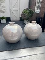 Vazen, set van 2, Huis en Inrichting, Ophalen of Verzenden, Zo goed als nieuw, Overige kleuren, Minder dan 50 cm