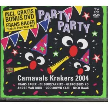 Party Party - Carnavals krakers 2004 (top 2000) 2CD+DVD Nwst beschikbaar voor biedingen