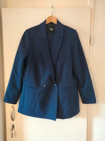 MS mode dames broekpak maat 42 donker blauw beschikbaar voor biedingen