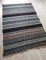 Stoer wollen kleed / tapijt 194x125cm, Huis en Inrichting, Gebruikt, Stoer, 100 tot 150 cm, Bruin
