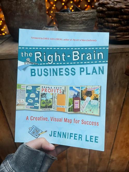 The Right-Brain Business Plan – Jennifer Lee, Boeken, Economie, Management en Marketing, Zo goed als nieuw, Management, Ophalen of Verzenden