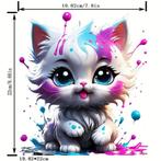 Tas met opdruk nr 1 – o.a. Kleurrijke kat , minions, etc etc, Overige merken, Info@abcwinkel.nl, Overige kleuren, Nieuw