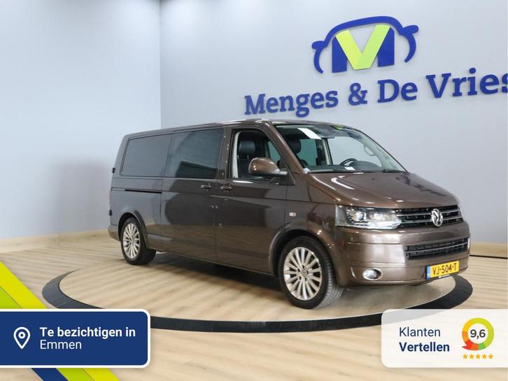 Volkswagen Transporter 2.0 TDI L2H1 DC Comfortline Dubbele C, Auto's, Bestelauto's, Bedrijf, Te koop, ABS, Airbags, Airconditioning