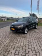 Volkswagen Tiguan 2.0 TDI 103KW 4MOTION DSG 2011 Zwart Pano, Auto's, Automaat, Zwart, Bedrijf, Diesel