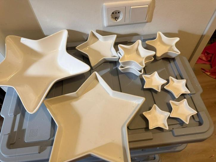 Verschillende decoratie kerst, Huis en Inrichting, Woonaccessoires | Schalen en Manden, Zo goed als nieuw, Ophalen of Verzenden