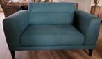 Loveseat - kleur petrol, Huis en Inrichting, Banken | Bankstellen, Ophalen, Gebruikt, Overige maten, 75 tot 100 cm