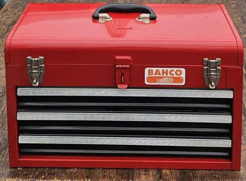 BAHCO Gereedschapskist met 3 lades en afsluitbaar, Doe-het-zelf en Verbouw, Gereedschapskisten, Gebruikt, Ophalen of Verzenden