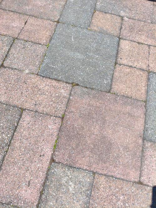 18 a 20 m2 wildverband sierbestrating gratis op te halen, Tuin en Terras, Tegels en Klinkers, Zo goed als nieuw, Terrastegels