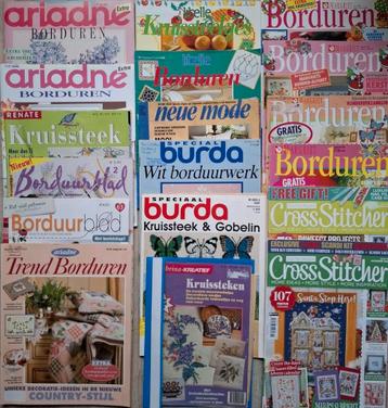 18 borduurbladen  beschikbaar voor biedingen