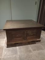 Kist / salontafel koloniaal, Ophalen, Gebruikt, 100 tot 150 cm, 50 tot 75 cm
