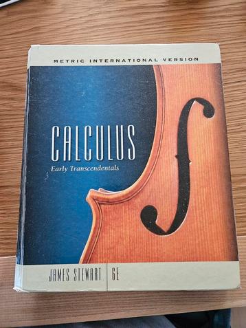 Calculus Early Transcendentals - James Stewart beschikbaar voor biedingen