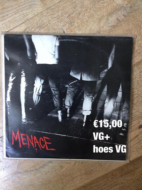 Menace- screwed up/ insane society, Cd's en Dvd's, Vinyl | Rock, Gebruikt, Alternative, 12 inch, Ophalen