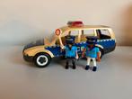 Playmobil politiewagen met licht + 2 agenten, Kinderen en Baby's, Speelgoed | Playmobil, Ophalen of Verzenden, Gebruikt, Los playmobil