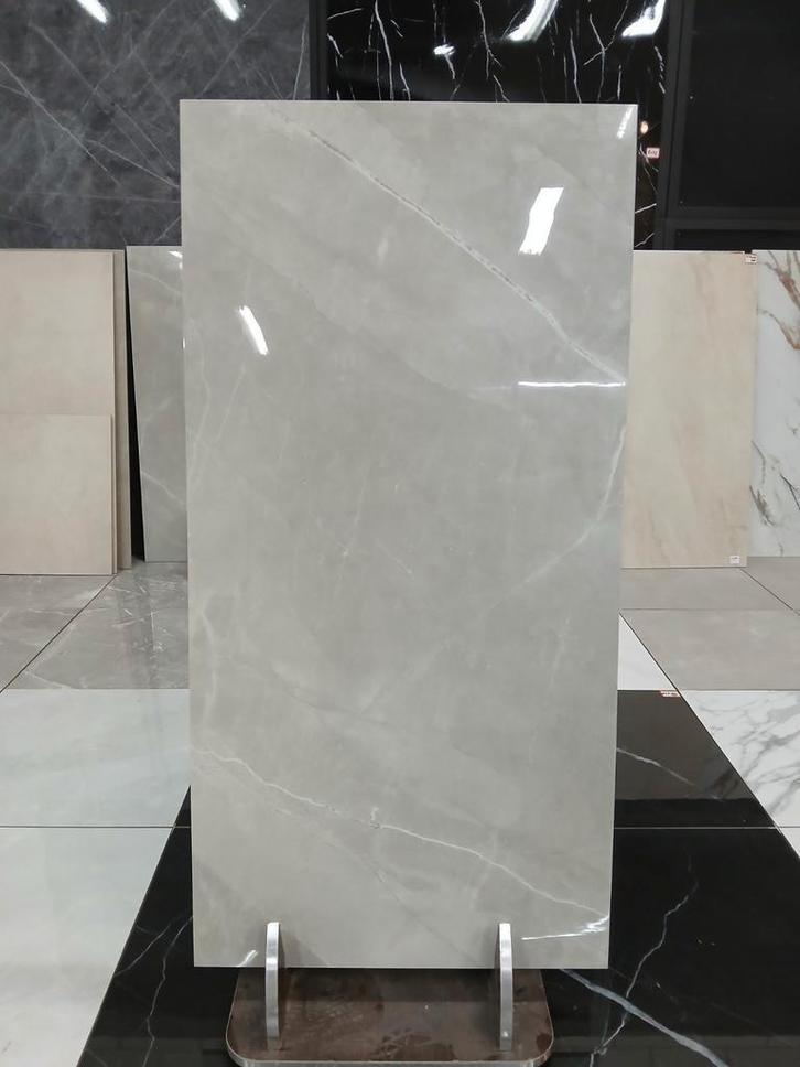 SUPERACTIE! MARMERLOOK GRIJS 60X120CM €19,50PM2 || VOORRAAD!, Doe-het-zelf en Verbouw, Tegels, Nieuw, Vloertegels, Keramiek, 60 cm of meer