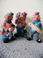 Set met 3 straatmuzikanten spaarpotten, Ophalen of Verzenden, Zo goed als nieuw