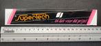 Supertech audio hifi tv sticker, Ophalen of Verzenden, Zo goed als nieuw, Overige typen