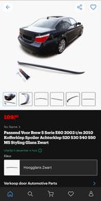 AC Look Kofferbakspoiler BMW E60 Sedan, Ophalen