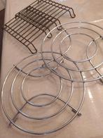 Pannen onderzetters metaal (4), Ophalen of Verzenden, Rond, Overige materialen